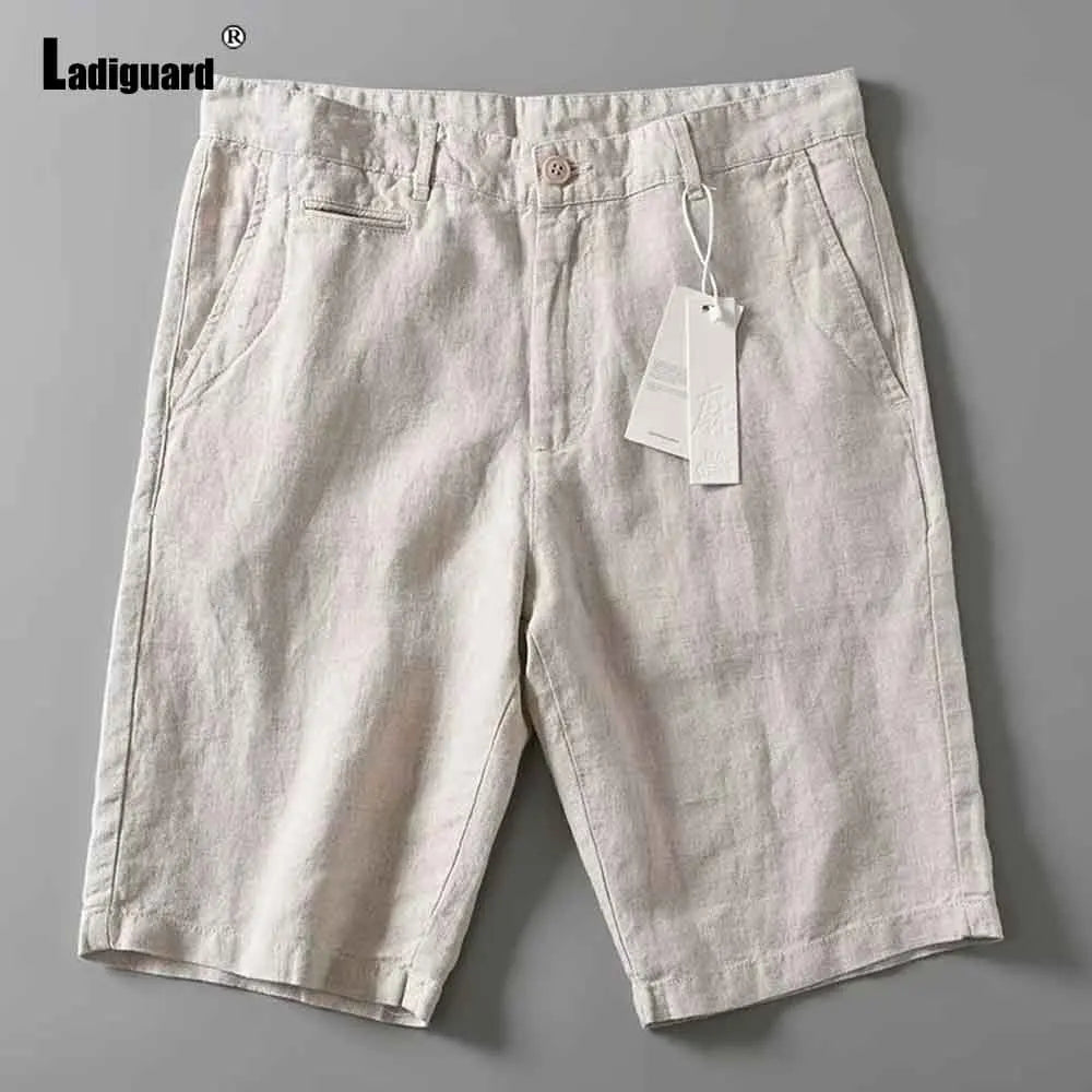Lipari Linen-Blend Shorts