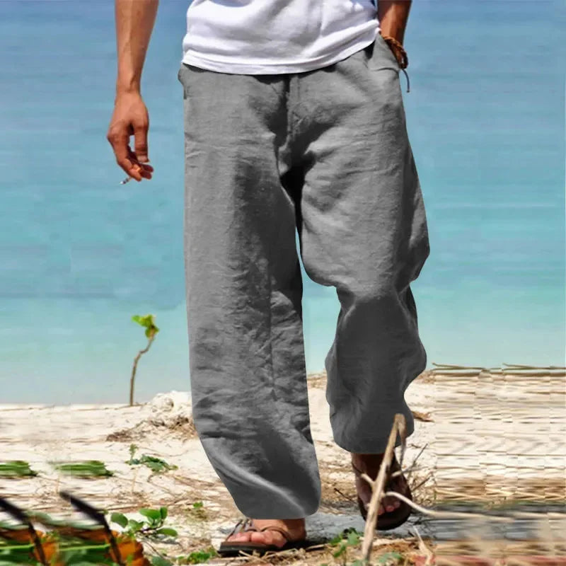 Capri Linen Trousers