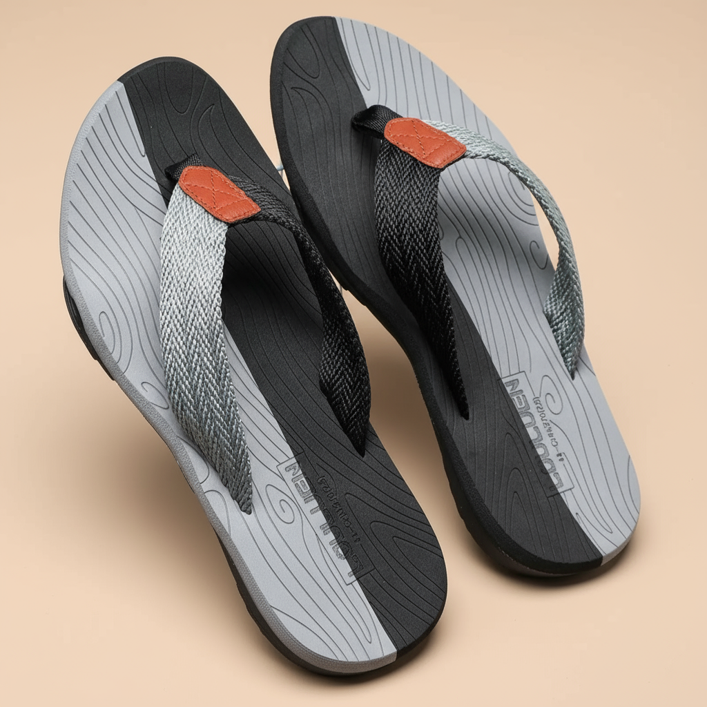 Lido Woven-Strap Flip-Flops