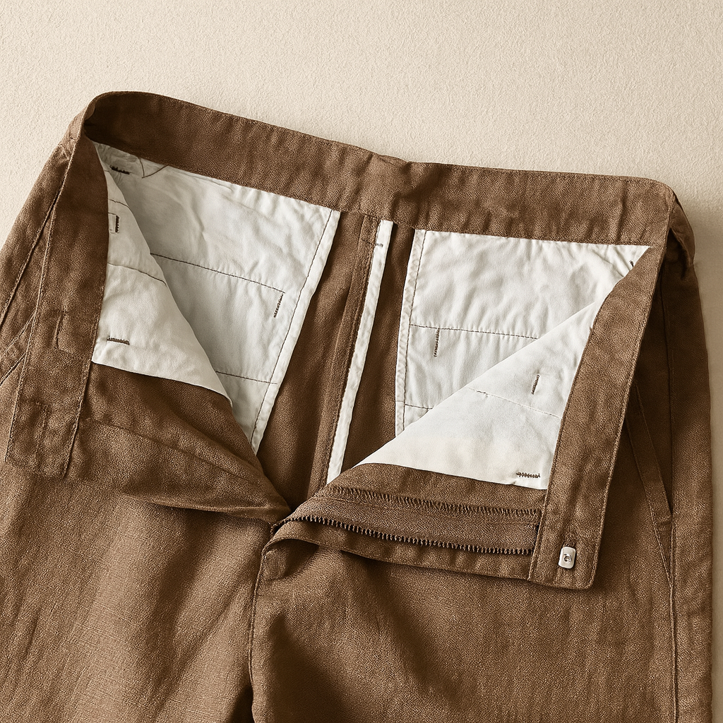 Lipari Linen-Blend Shorts