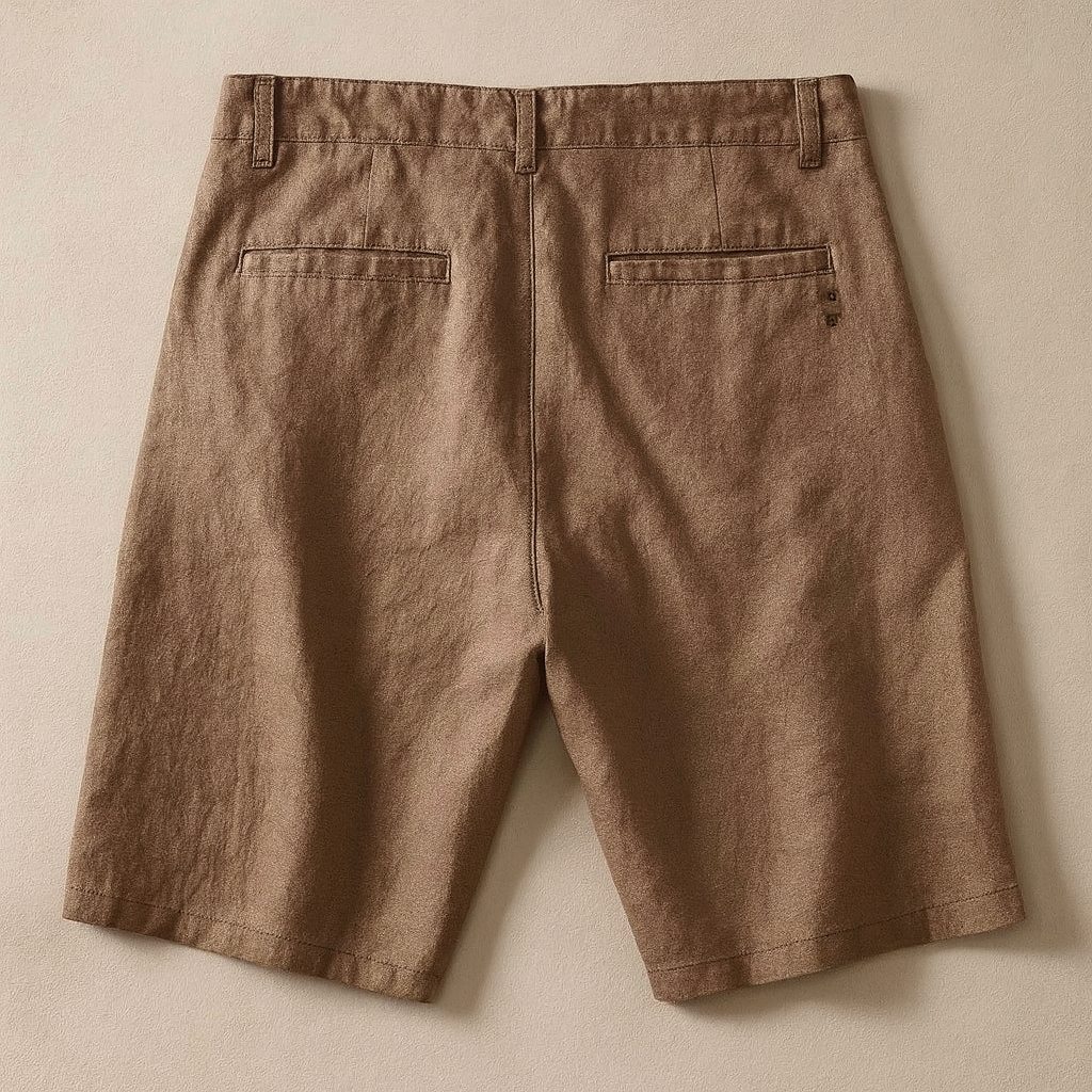 Lipari Linen-Blend Shorts