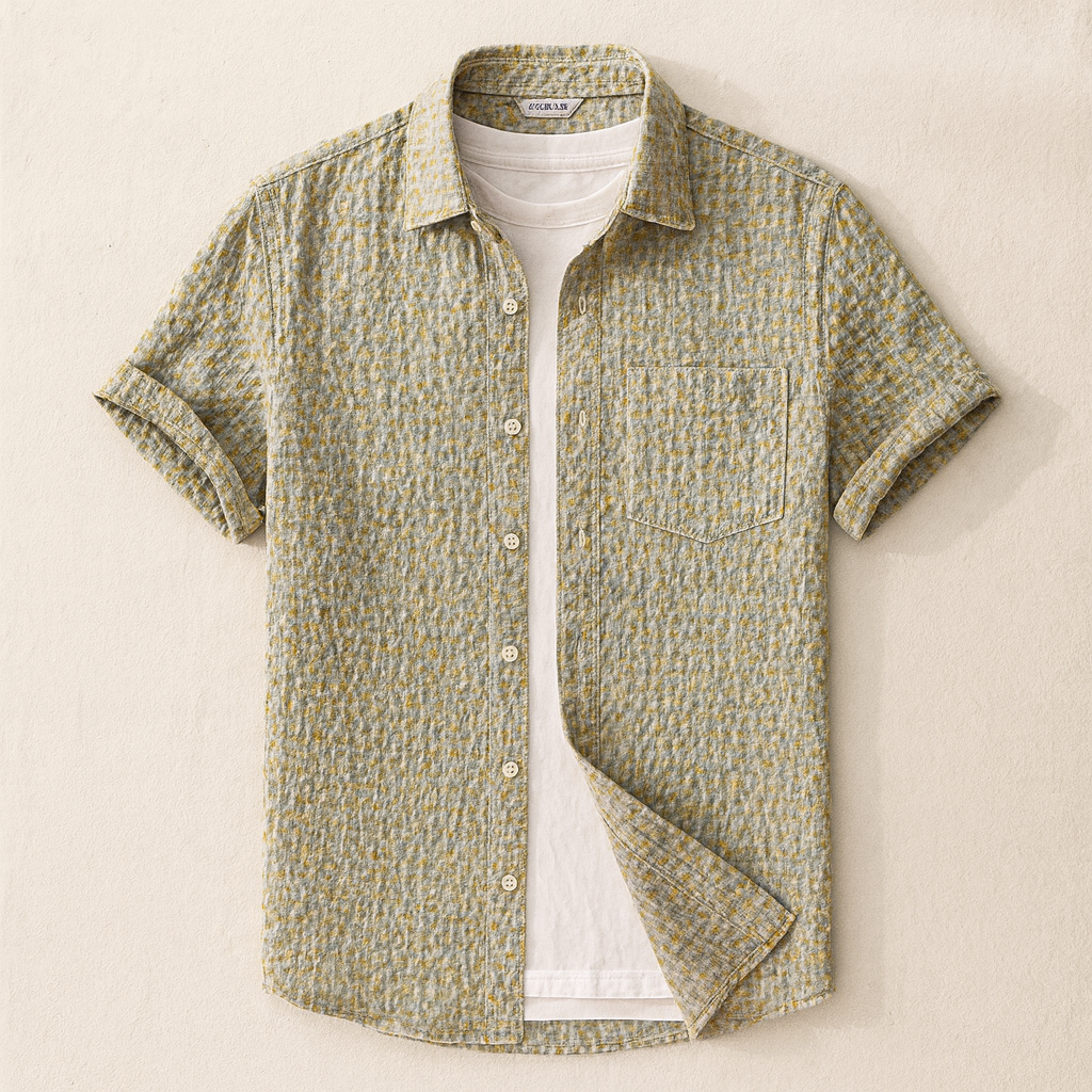 Procida Breeze Seersucker Shirt