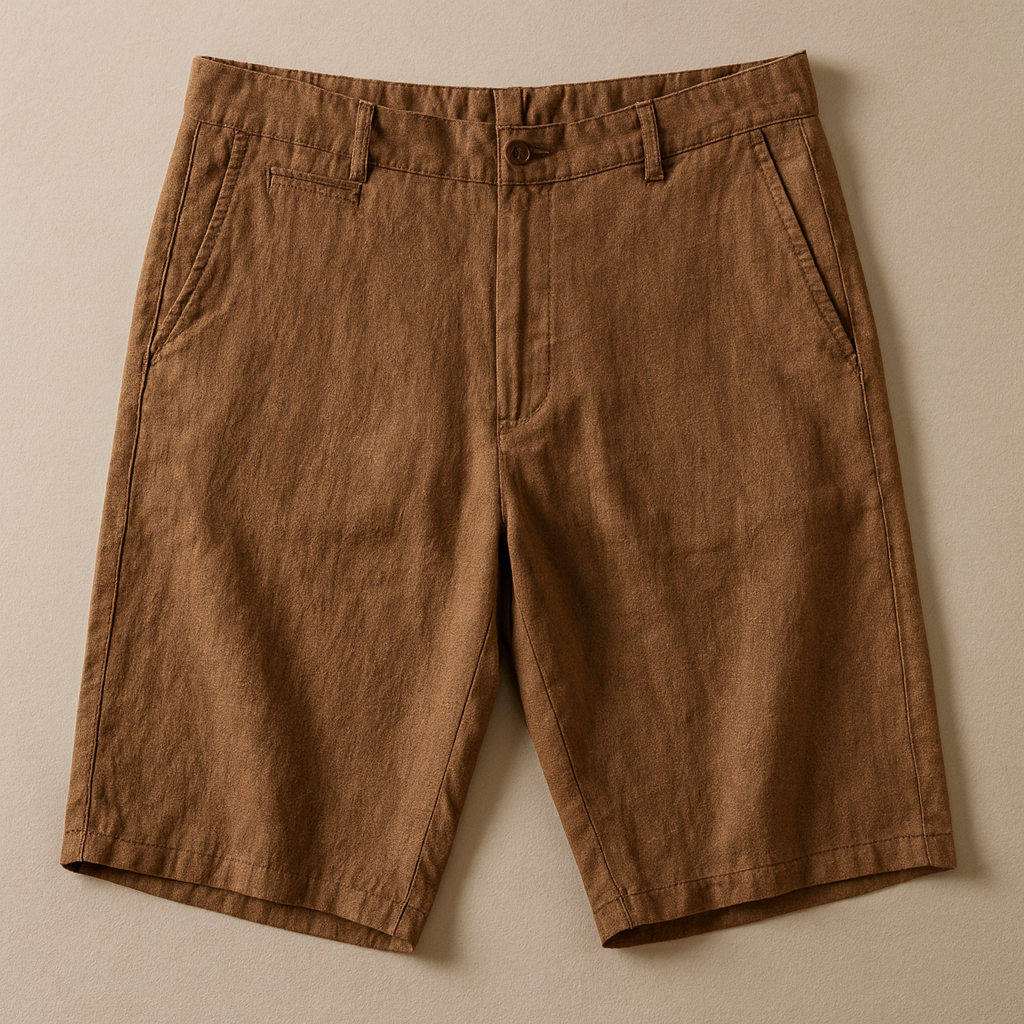 Lipari Linen-Blend Shorts