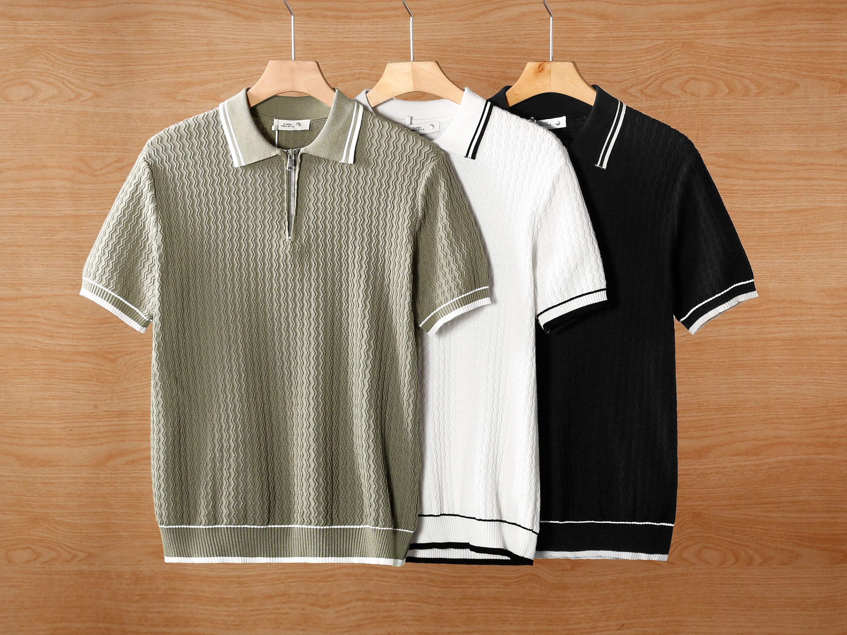 Positano Zip Knit Polo