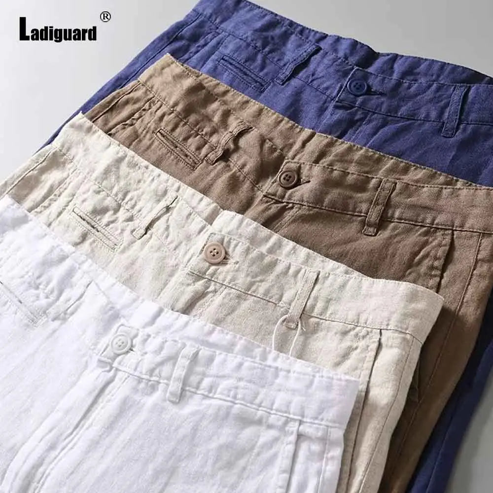 Lipari Linen-Blend Shorts