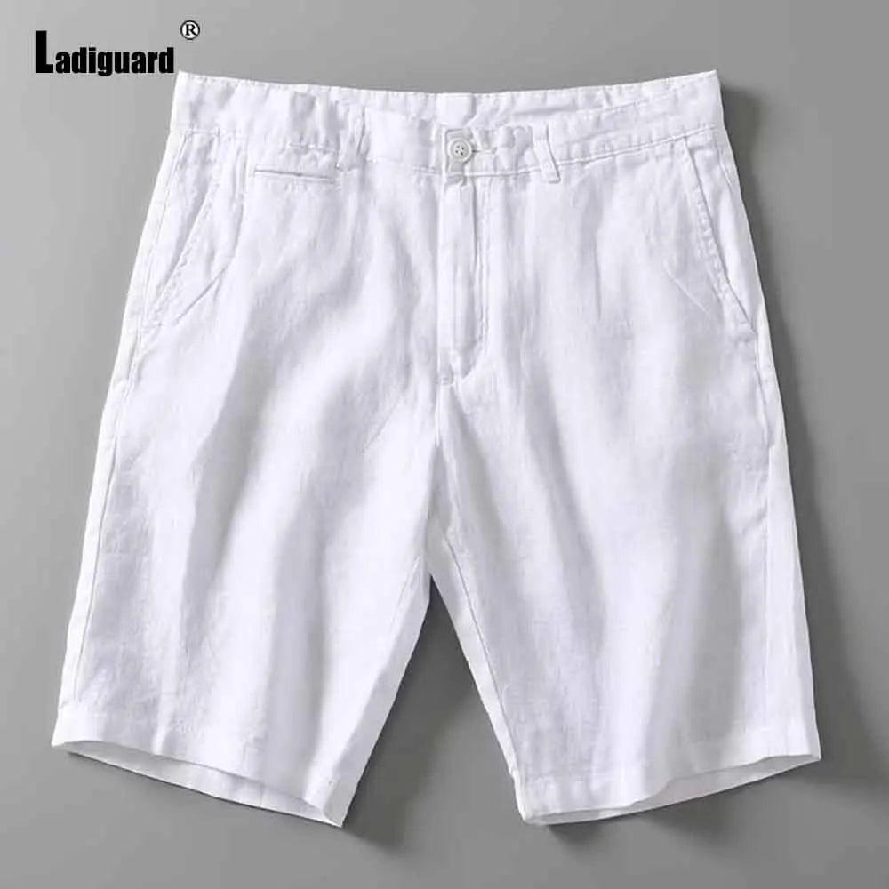 Lipari Linen-Blend Shorts