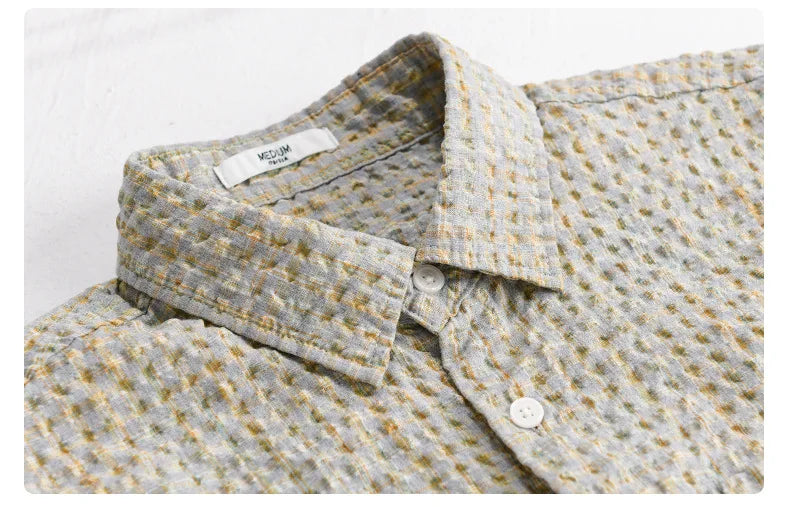 Procida Breeze Seersucker Shirt