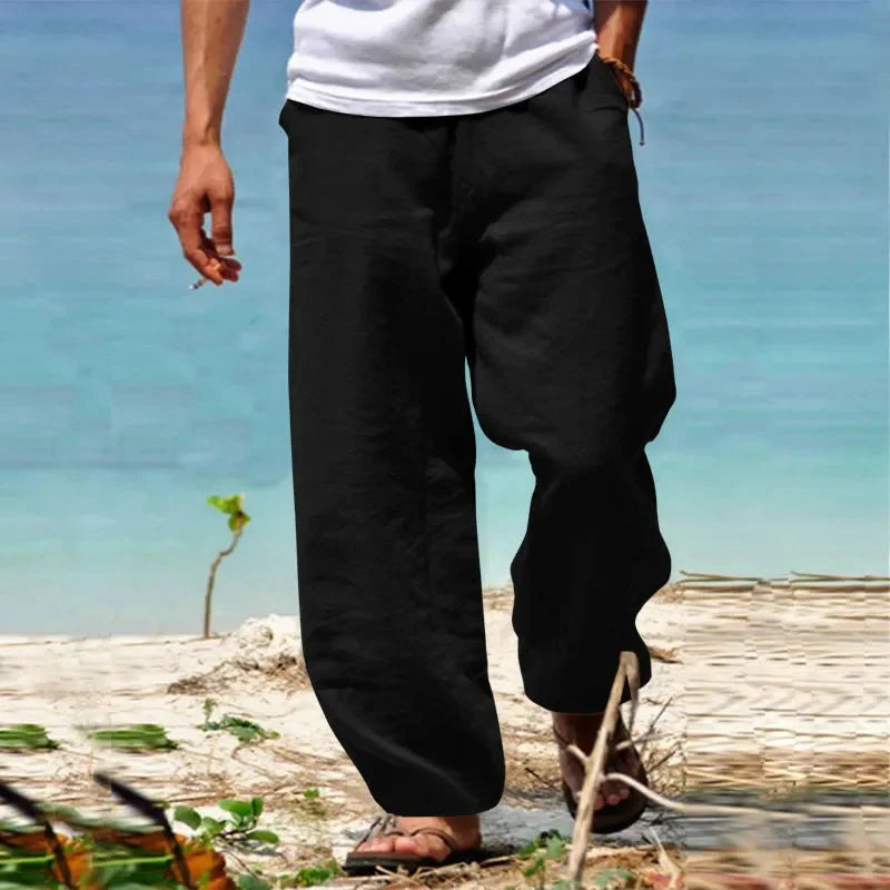 Capri Linen Trousers