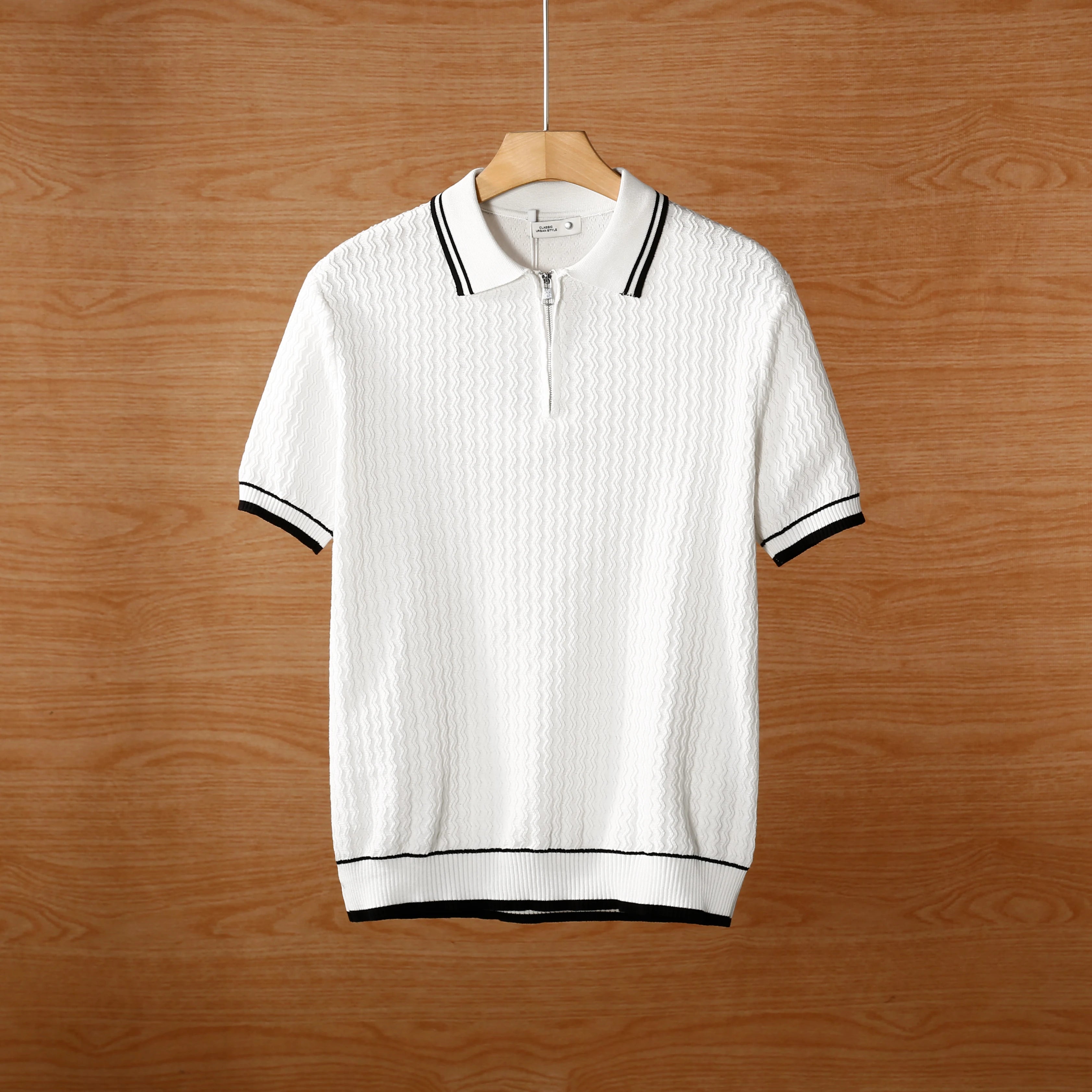 Positano Zip Knit Polo