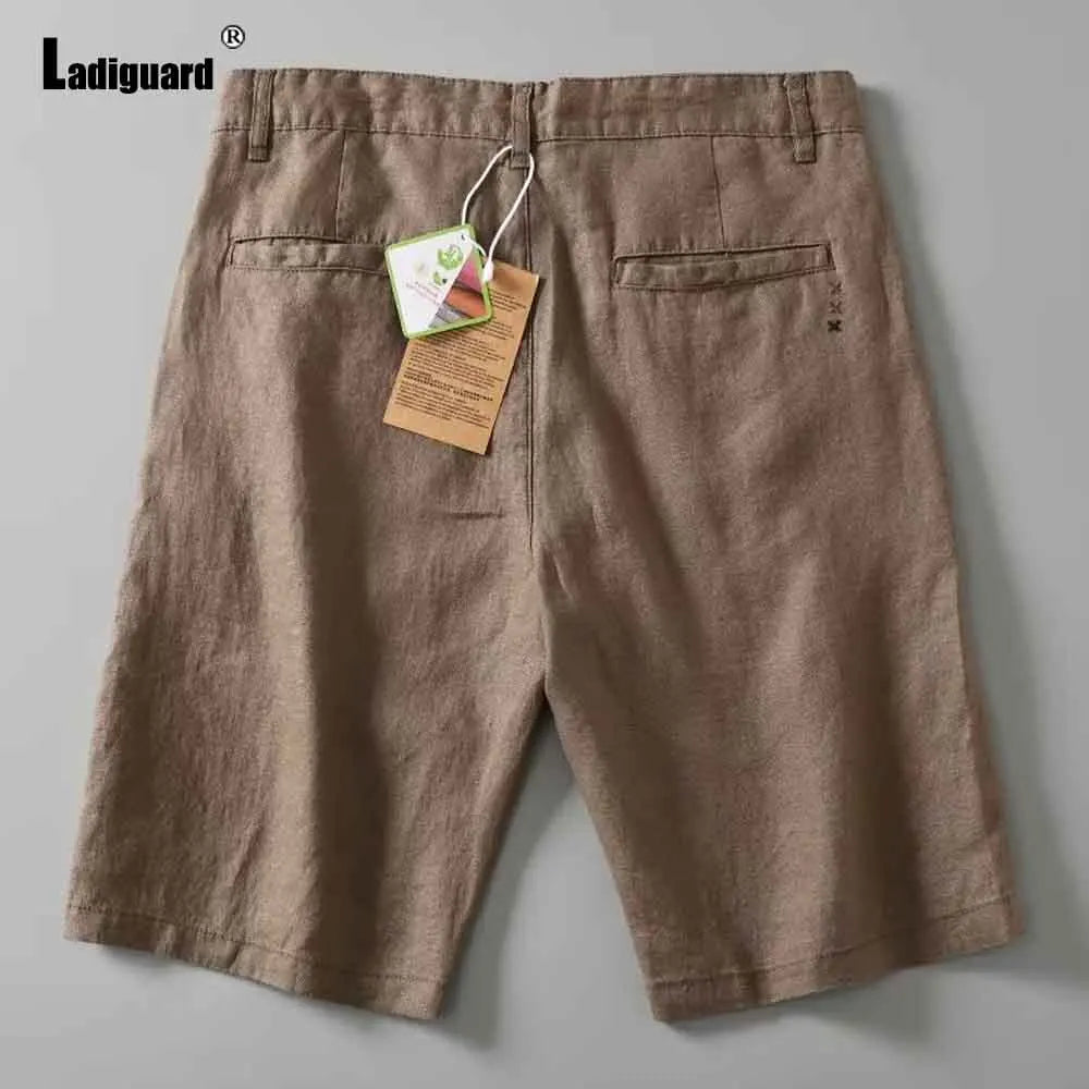 Lipari Linen-Blend Shorts