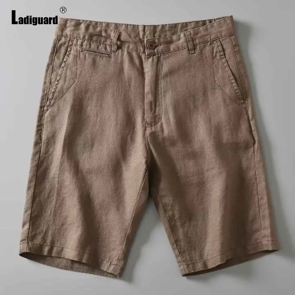 Lipari Linen-Blend Shorts