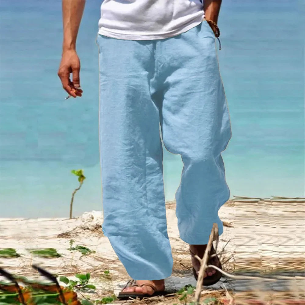 Capri Linen Trousers
