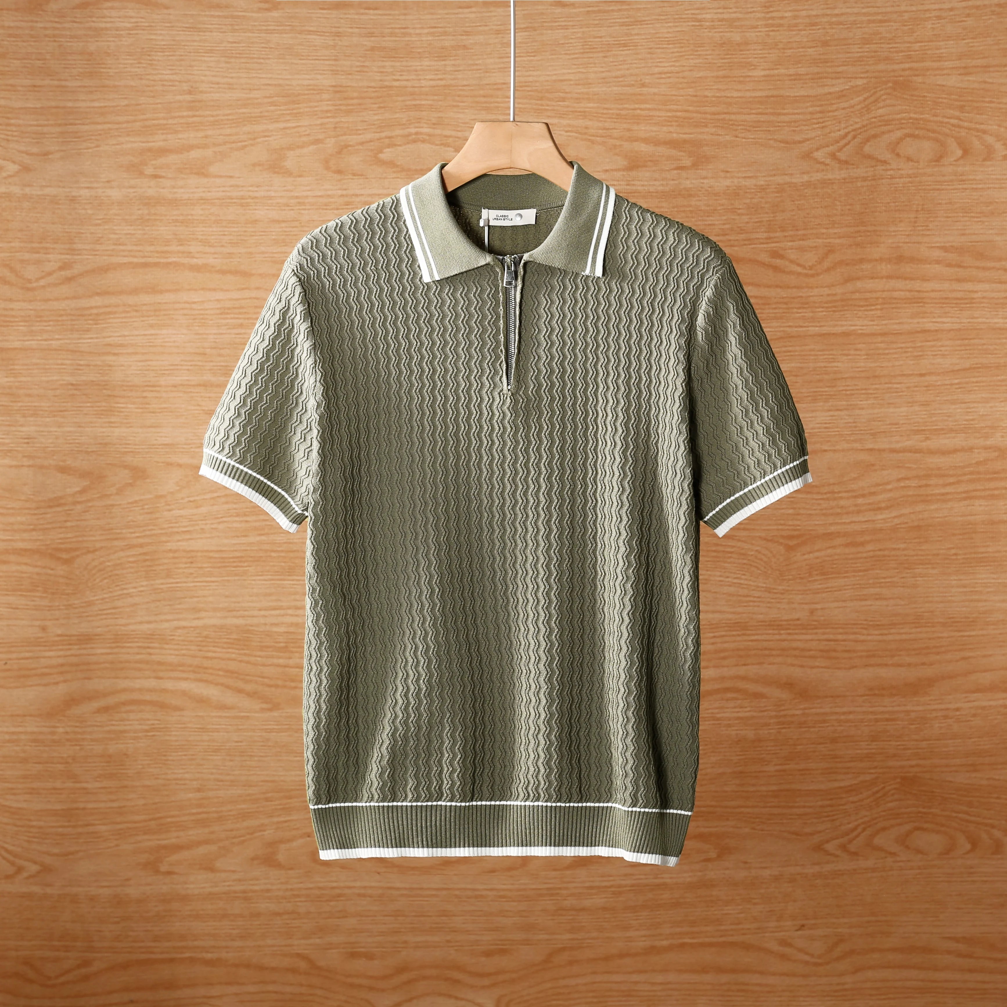 Positano Zip Knit Polo