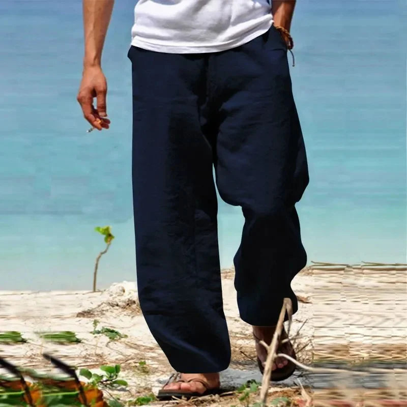 Capri Linen Trousers